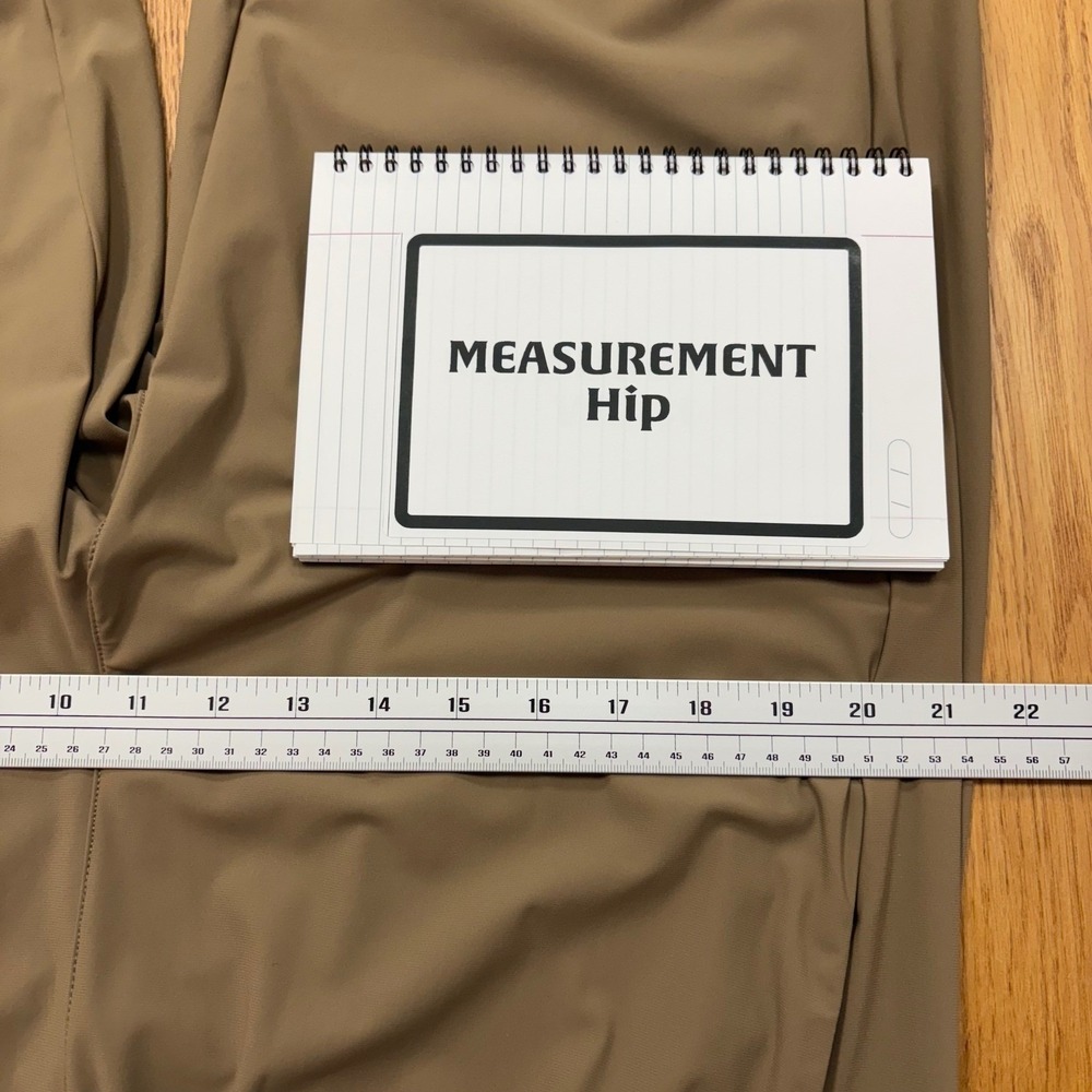 Reebok Tan Nylon Spandex Jogger Track Pants Mens Athletic Lounge Large - Picture 10 of 16